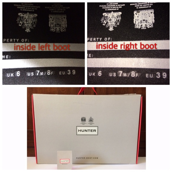 Hunter Original Gloss Adjustable Boots - Picture 8 of 9